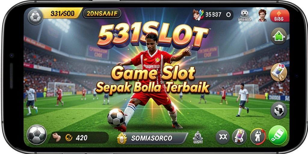 Tampilan gameplay menarik dari 531SLOT yang penuh aksi sepak bola.