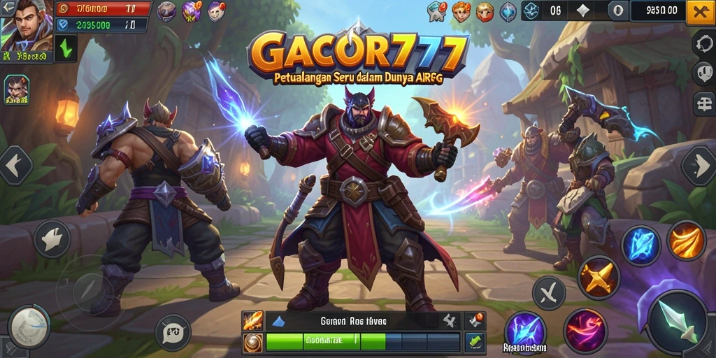 Tampilan gameplay GACOR777 yang menakjubkan dalam dunia ARPG.