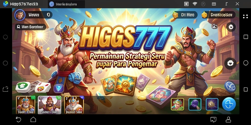 Screenshot HIGGS777 menampilkan aksi strategis yang mendebarkan dalam gameplay.