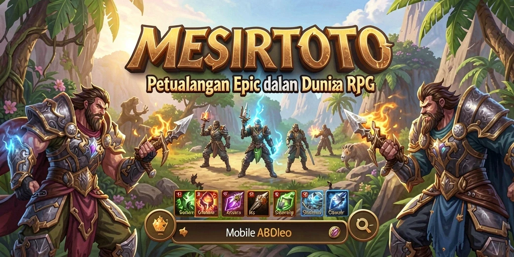 Tangkapan layar menampilkan aksi seru dalam gameplay RPG