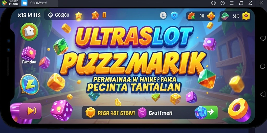 Tampilan gameplay ULTRASLOT yang menantang dan menyenangkan.